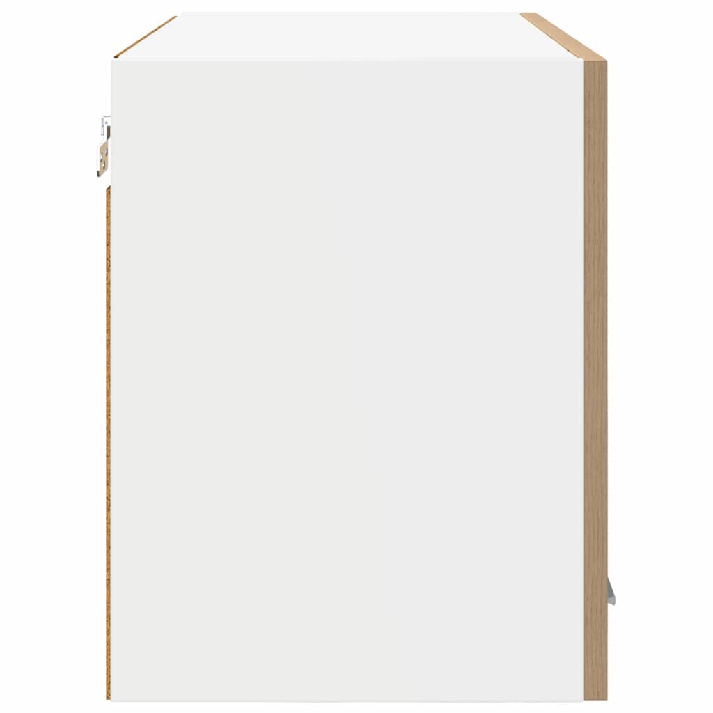 vidaXL Szafka wisząca Riga 2 pcs Dąb rzemieślniczy 60 x 31 x 40 cm