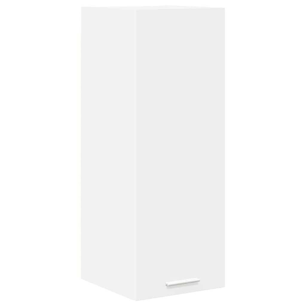 vidaXL Szafka wisząca z przechowywaniem 2 pcs Biały 30 x 31 x 80 cm