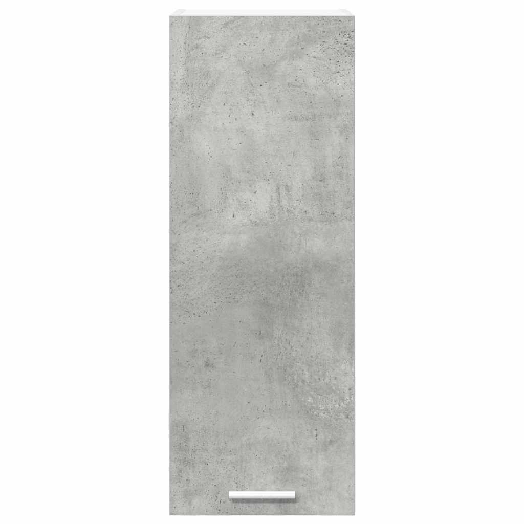 vidaXL Szafka wisząca Betonowa szarość i biel 30 x 31 x 80 cm