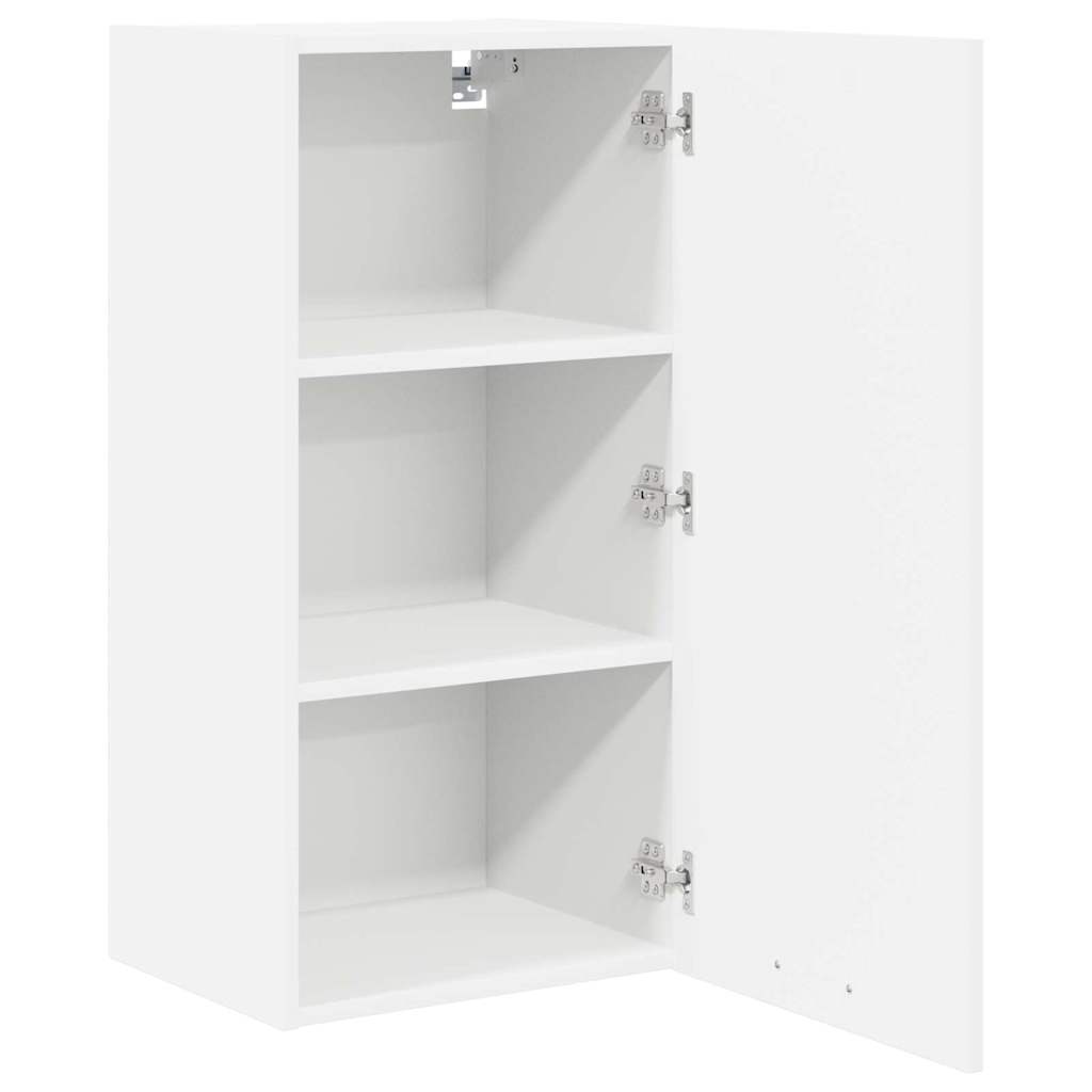 vidaXL Szafka wisząca Biały 40 x 31 x 80 cm Materiał drewnopochodny
