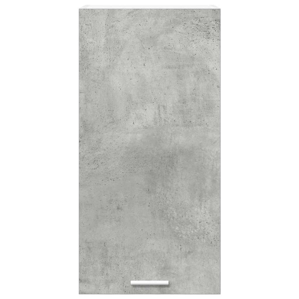 vidaXL Szafka wisząca Betonowa szarość i biel 40 x 31 x 80 cm