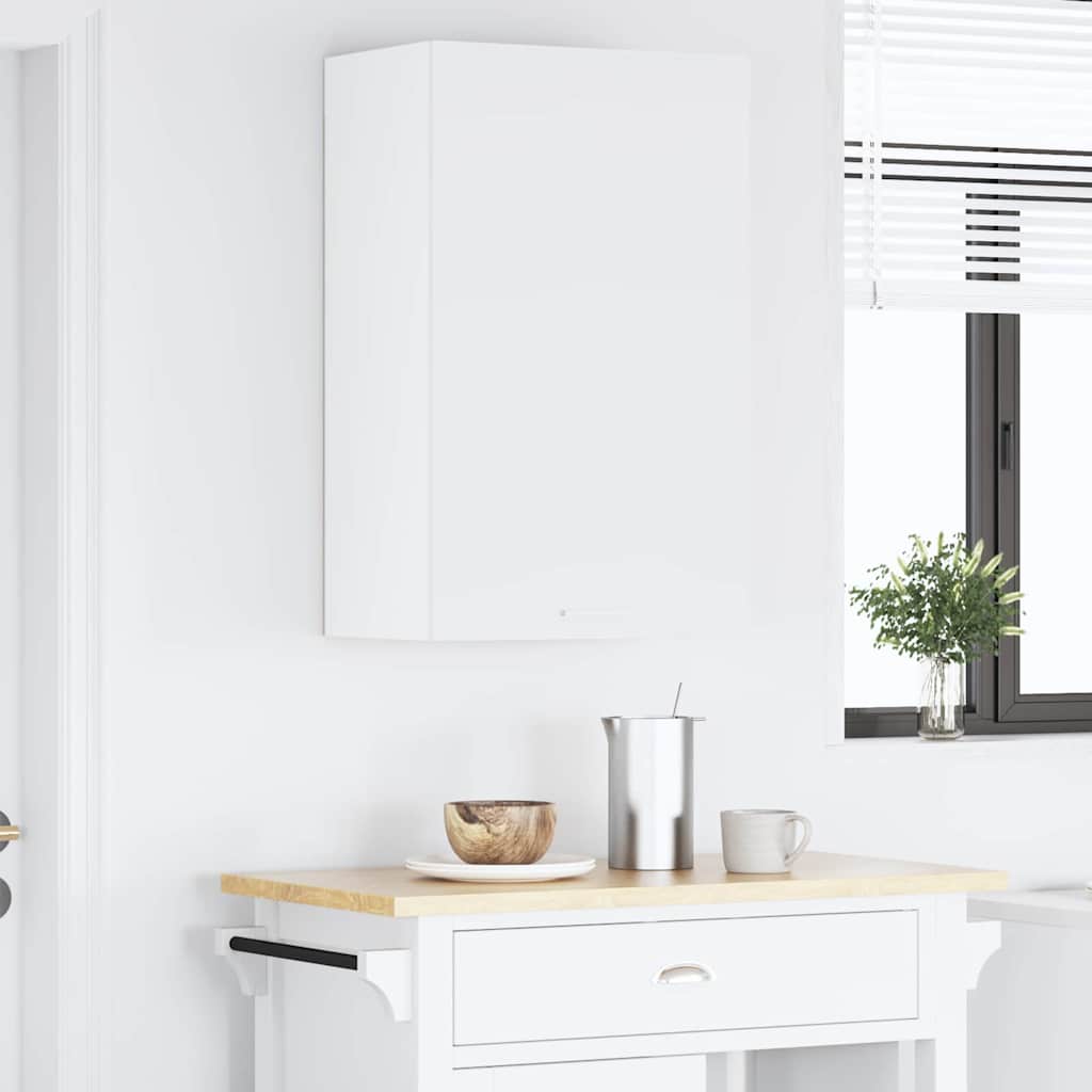 vidaXL Szafka wisząca Biały 50 x 31 x 80 cm Materiał drewnopochodny
