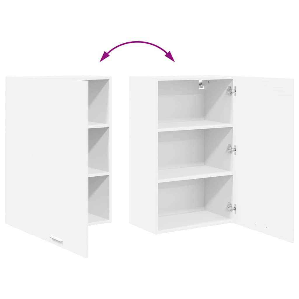 vidaXL Szafka wisząca Biały 50 x 31 x 80 cm Materiał drewnopochodny