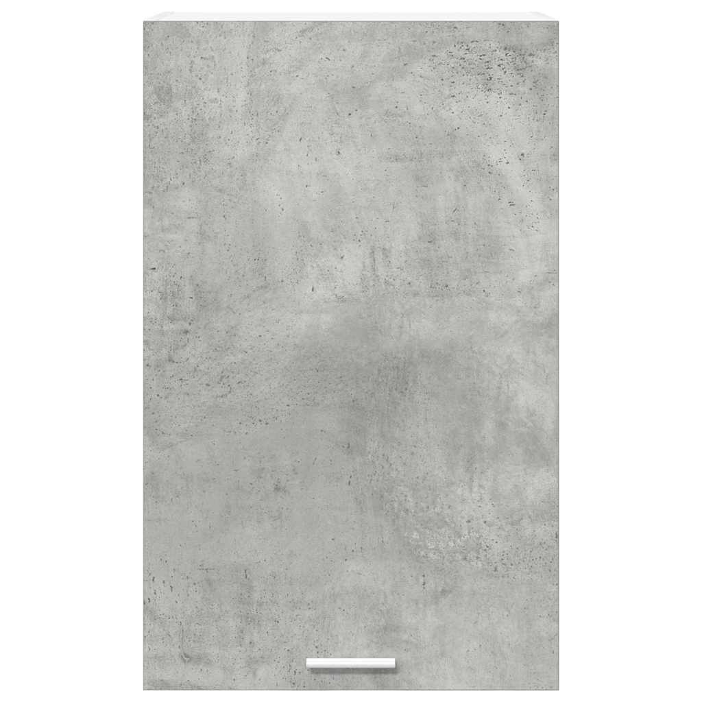 vidaXL Szafka wisząca Betonowa szarość i biel 50 x 31 x 80 cm