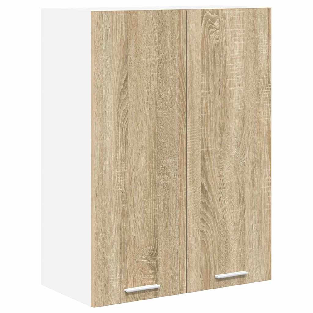 vidaXL Szafka wisząca z przechowywaniem Dąb Sonoma 60 x 31 x 80 cm