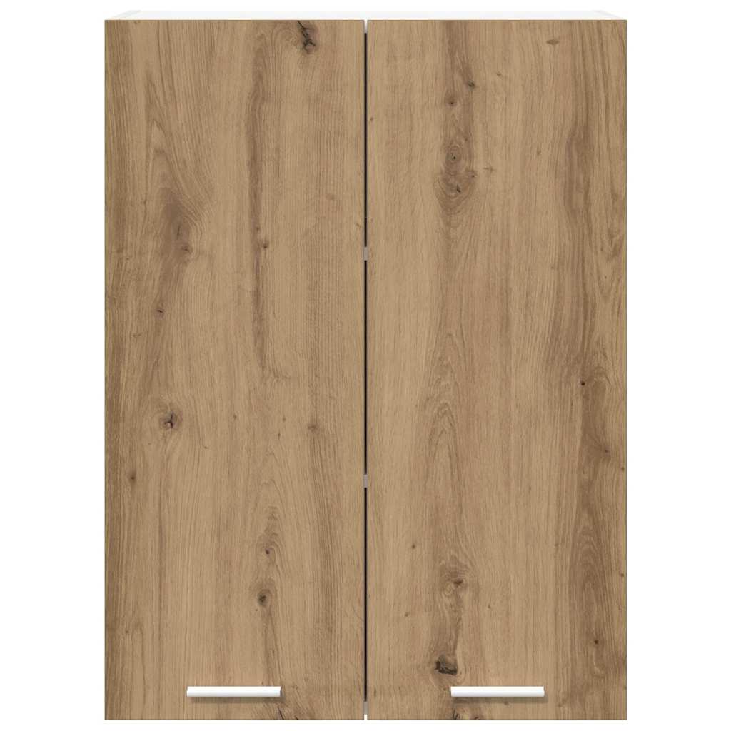 vidaXL Szafka wisząca z drzwiami Dąb rzemieślniczy 60 x 31 x 80 cm