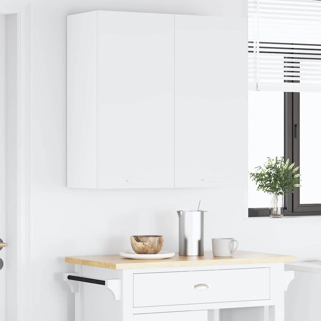 vidaXL Szafka wisząca Biały 80 x 31 x 80 cm Drewno inżynieryjne