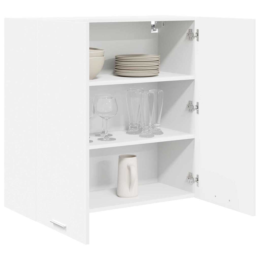vidaXL Szafka wisząca Biały 80 x 31 x 80 cm Drewno inżynieryjne