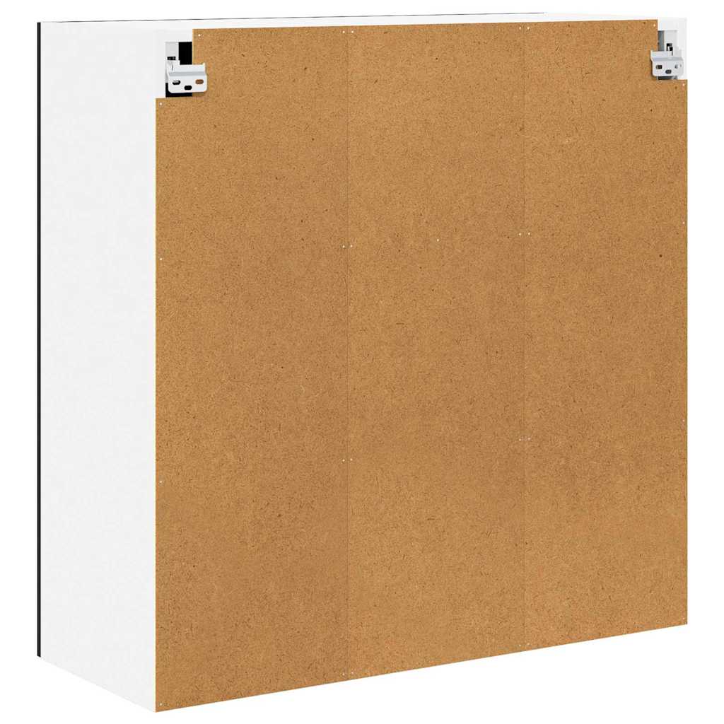 vidaXL Szafka wisząca z przechowywaniem Czarny Dąb 80 x 31 x 80 cm