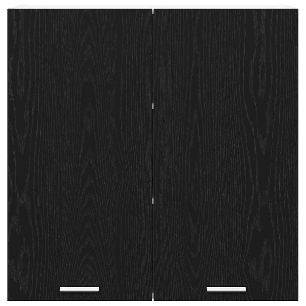 vidaXL Szafka wisząca z przechowywaniem Czarny Dąb 80 x 31 x 80 cm
