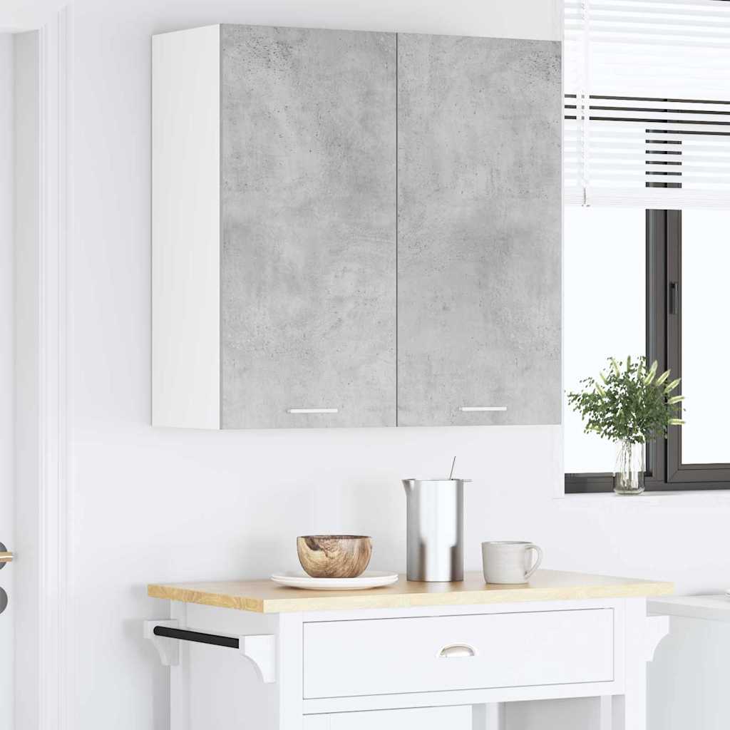 vidaXL Szafka wisząca Betonowy szary 80 x 31 x 80 cm