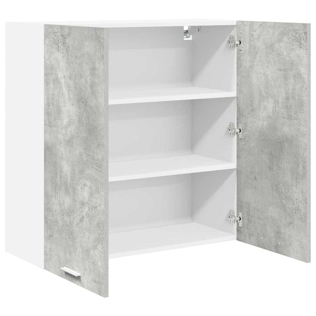 vidaXL Szafka wisząca Betonowy szary 80 x 31 x 80 cm