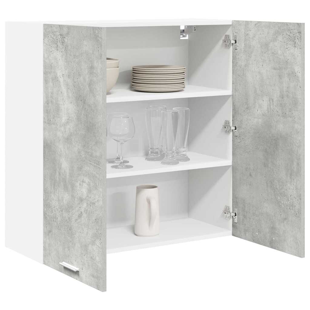 vidaXL Szafka wisząca Betonowy szary 80 x 31 x 80 cm