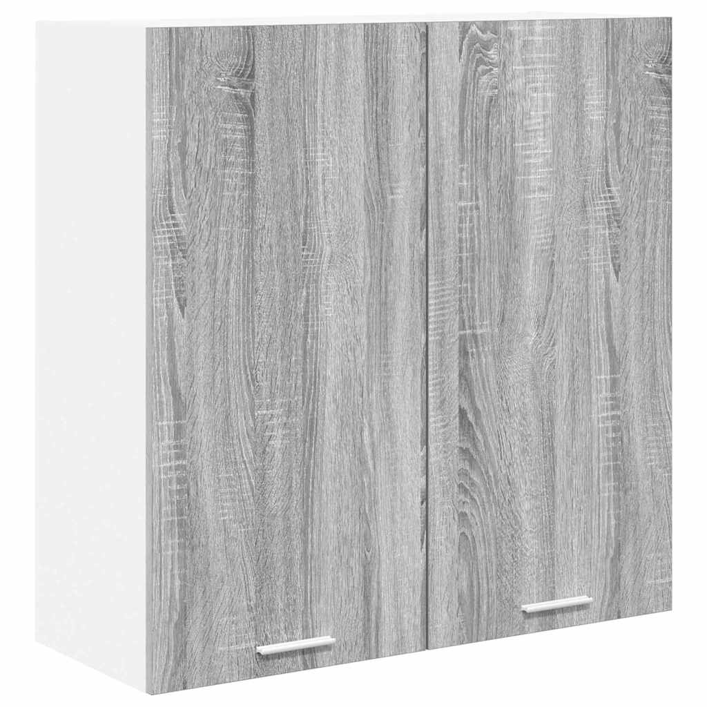 vidaXL Szafka wisząca z przechowywaniem Szary Sonoma 80 x 31 x 80 cm