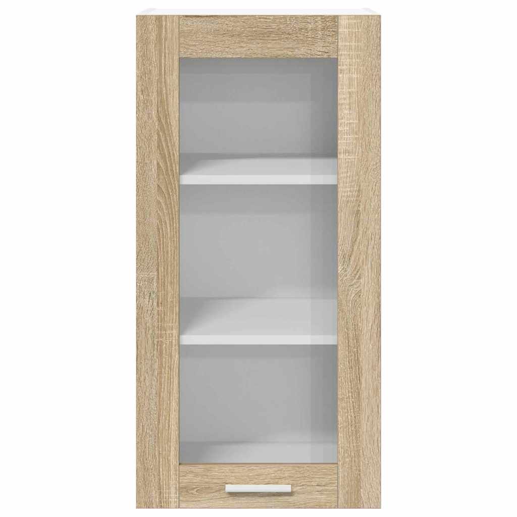 vidaXL Szafka wisząca z przechowywaniem Dąb Sonoma 40 x 31 x 80 cm