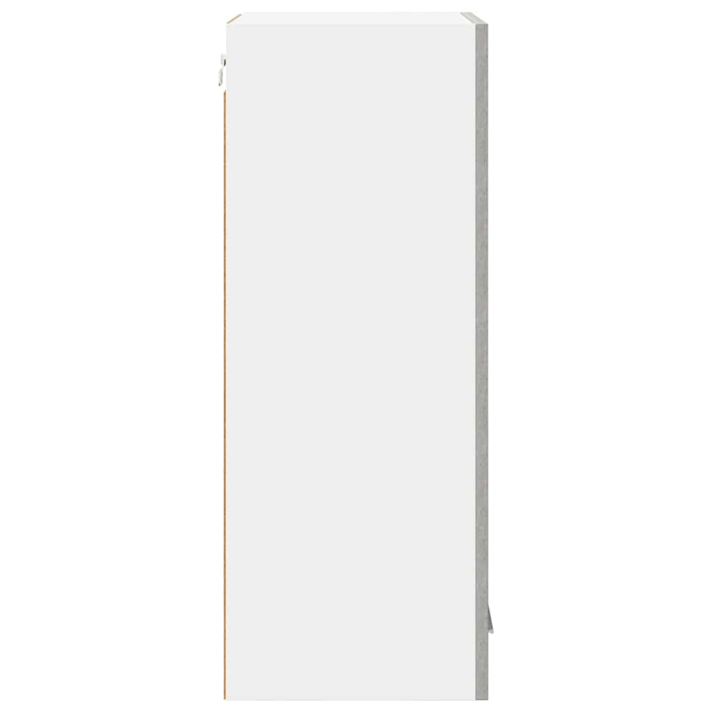 vidaXL Szafka wisząca Betonowy szary 40 x 31 x 80 cm