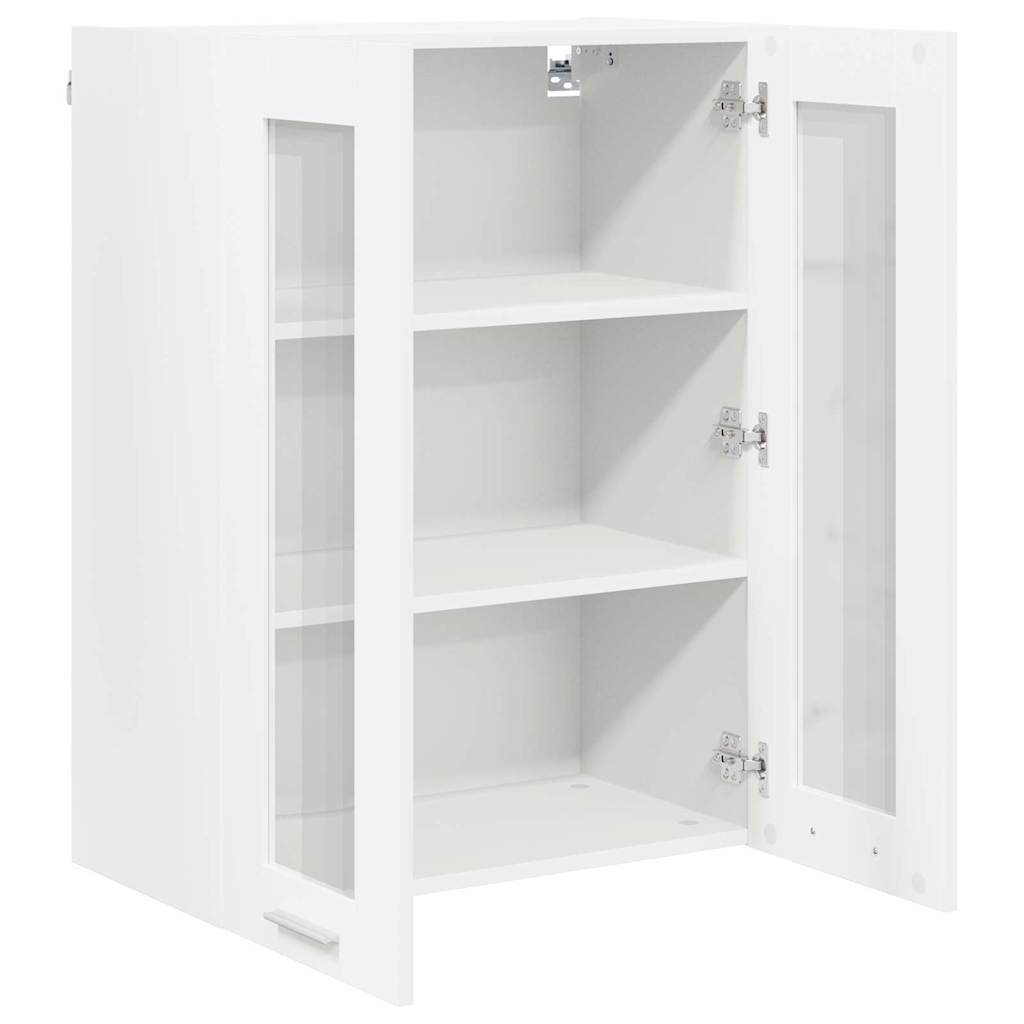 vidaXL Szafka wisząca Biały 60 x 31 x 80 cm Materiał drewnopochodny