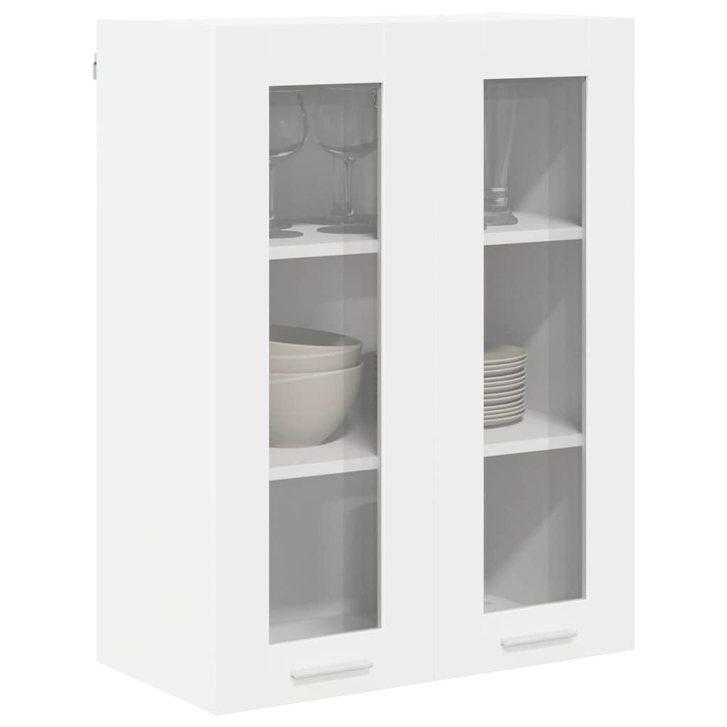 vidaXL Szafka wisząca Biały 60 x 31 x 80 cm Materiał drewnopochodny