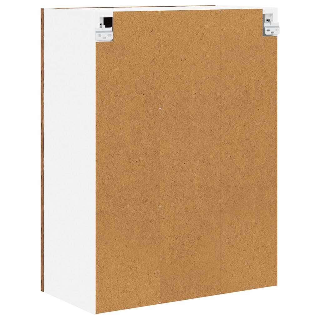 vidaXL Szafka wisząca z przechowywaniem Stare drewno 60 x 31 x 80 cm