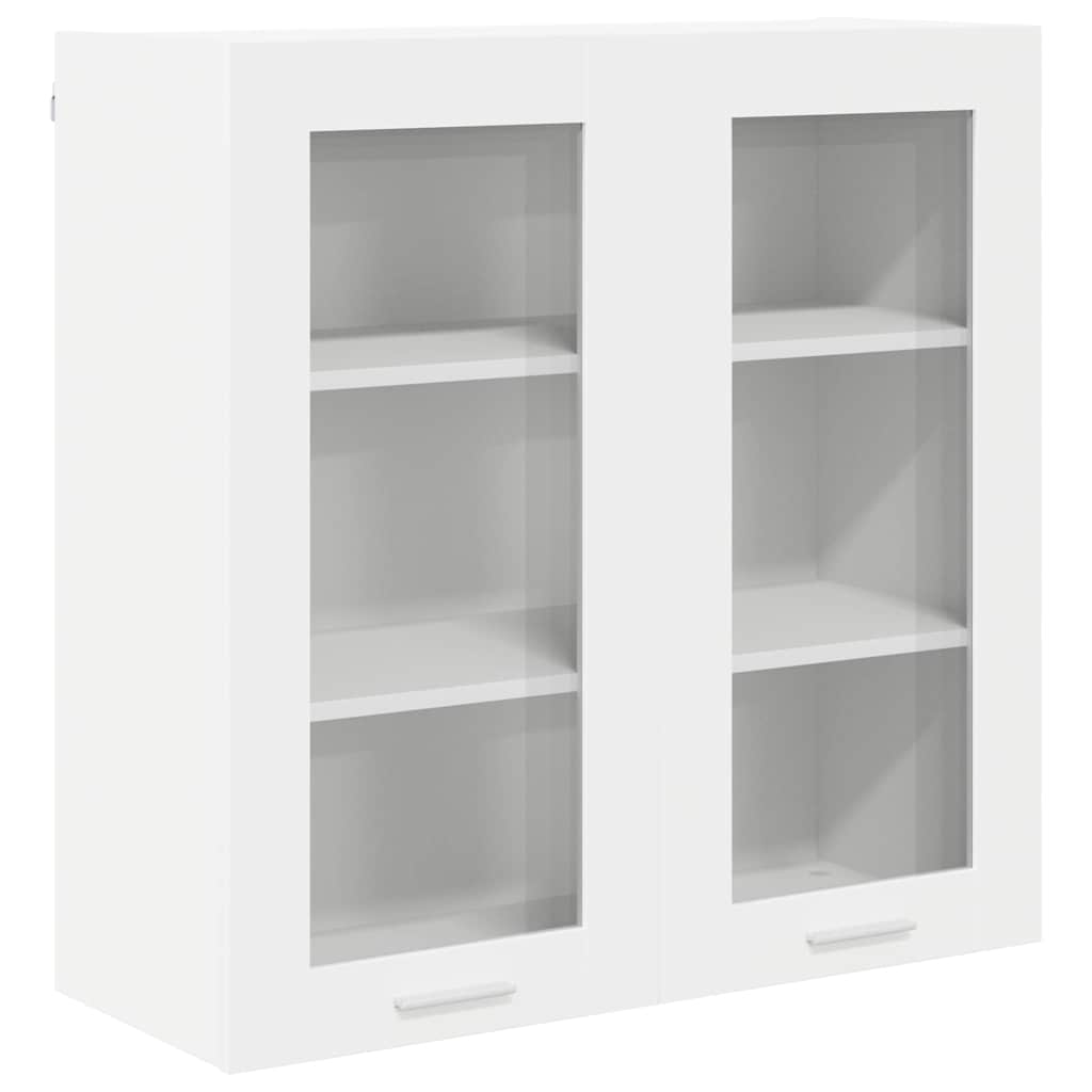 vidaXL Szafka wisząca Biały 80 x 31 x 80 cm Materiał drewnopochodny