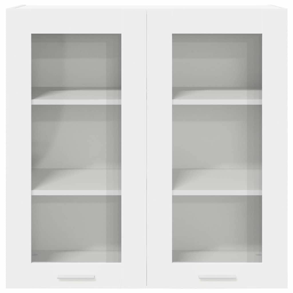 vidaXL Szafka wisząca Biały 80 x 31 x 80 cm Materiał drewnopochodny