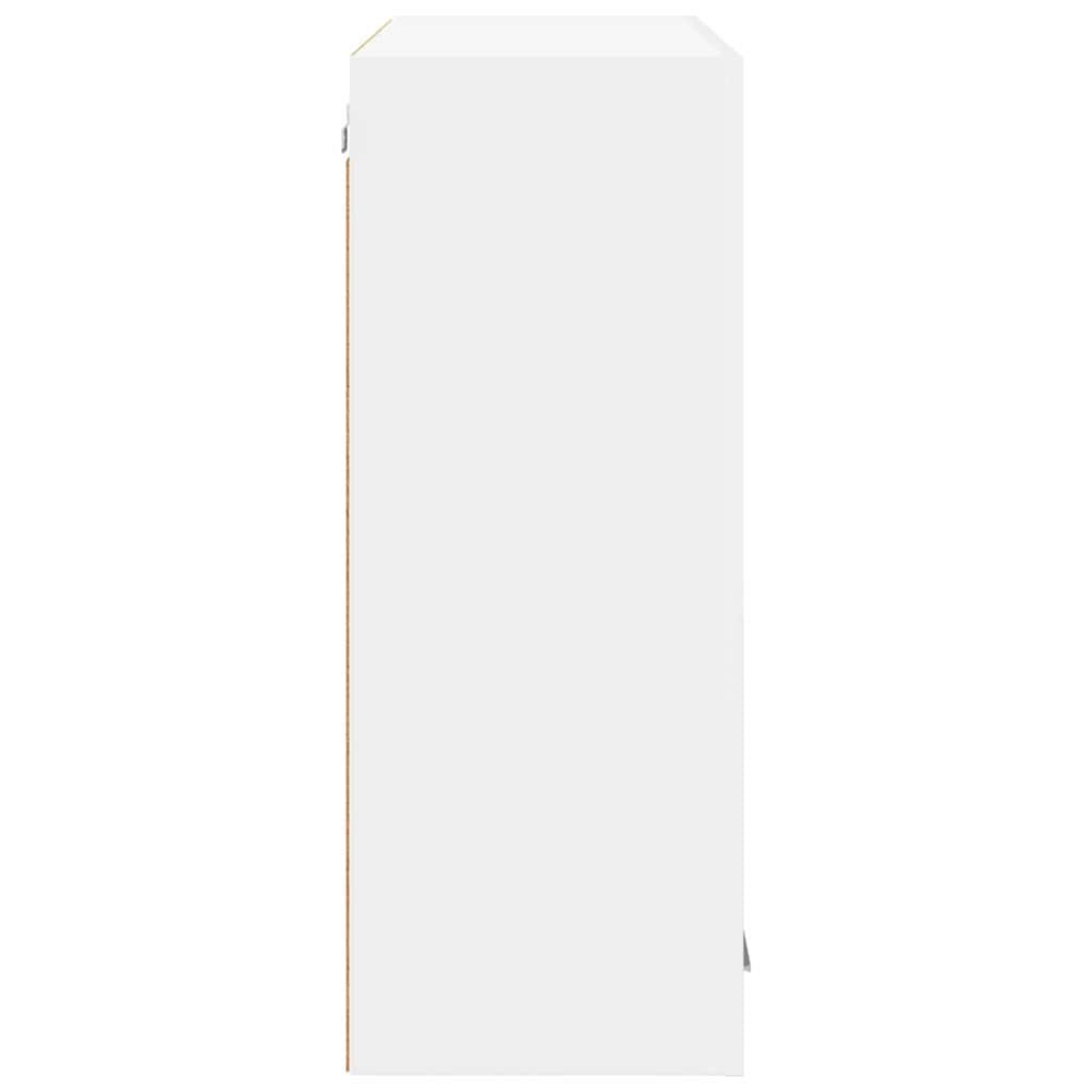 vidaXL Szafka wisząca Biały 80 x 31 x 80 cm Materiał drewnopochodny