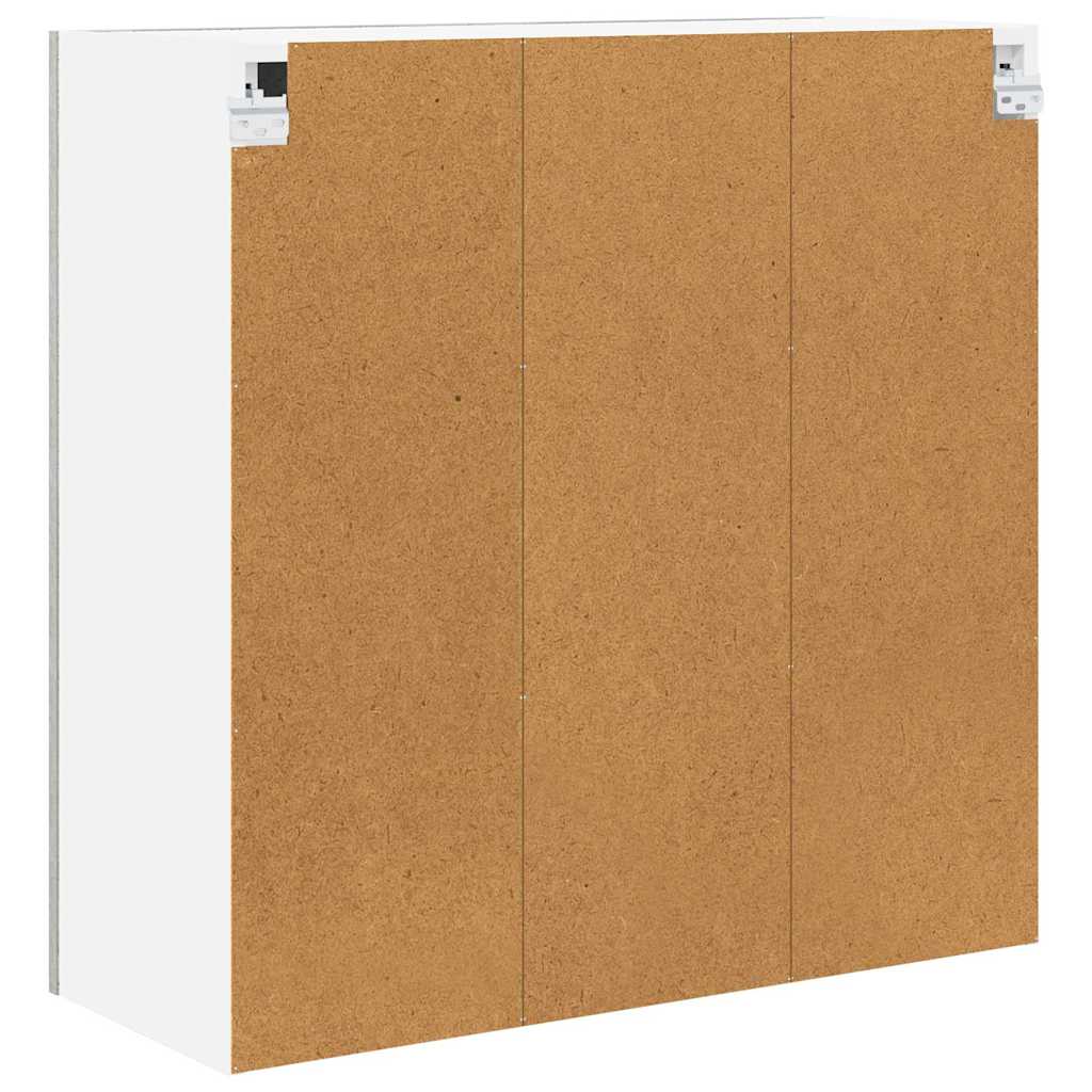 vidaXL Szafka wisząca z przechowywaniem Betonowy szary 80 x 31 x 80 cm