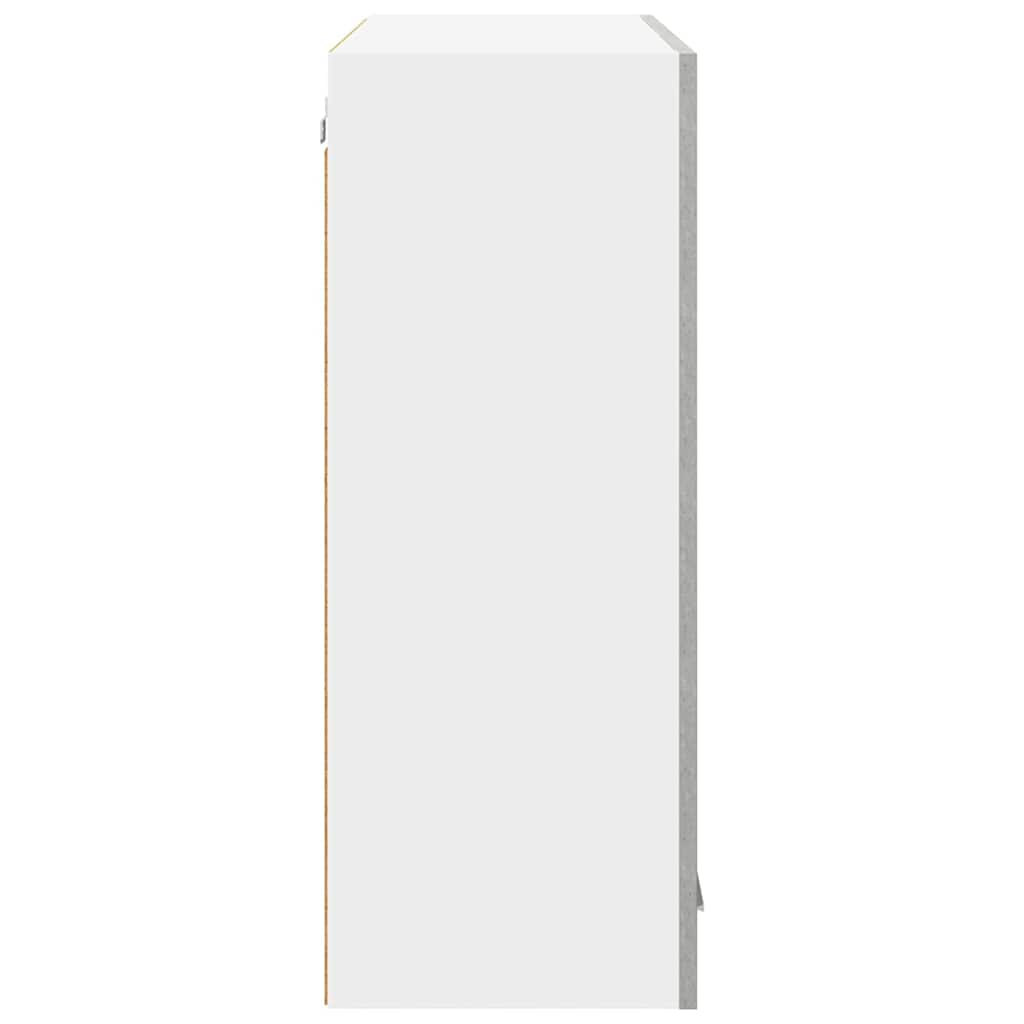 vidaXL Szafka wisząca z przechowywaniem Betonowy szary 80 x 31 x 80 cm