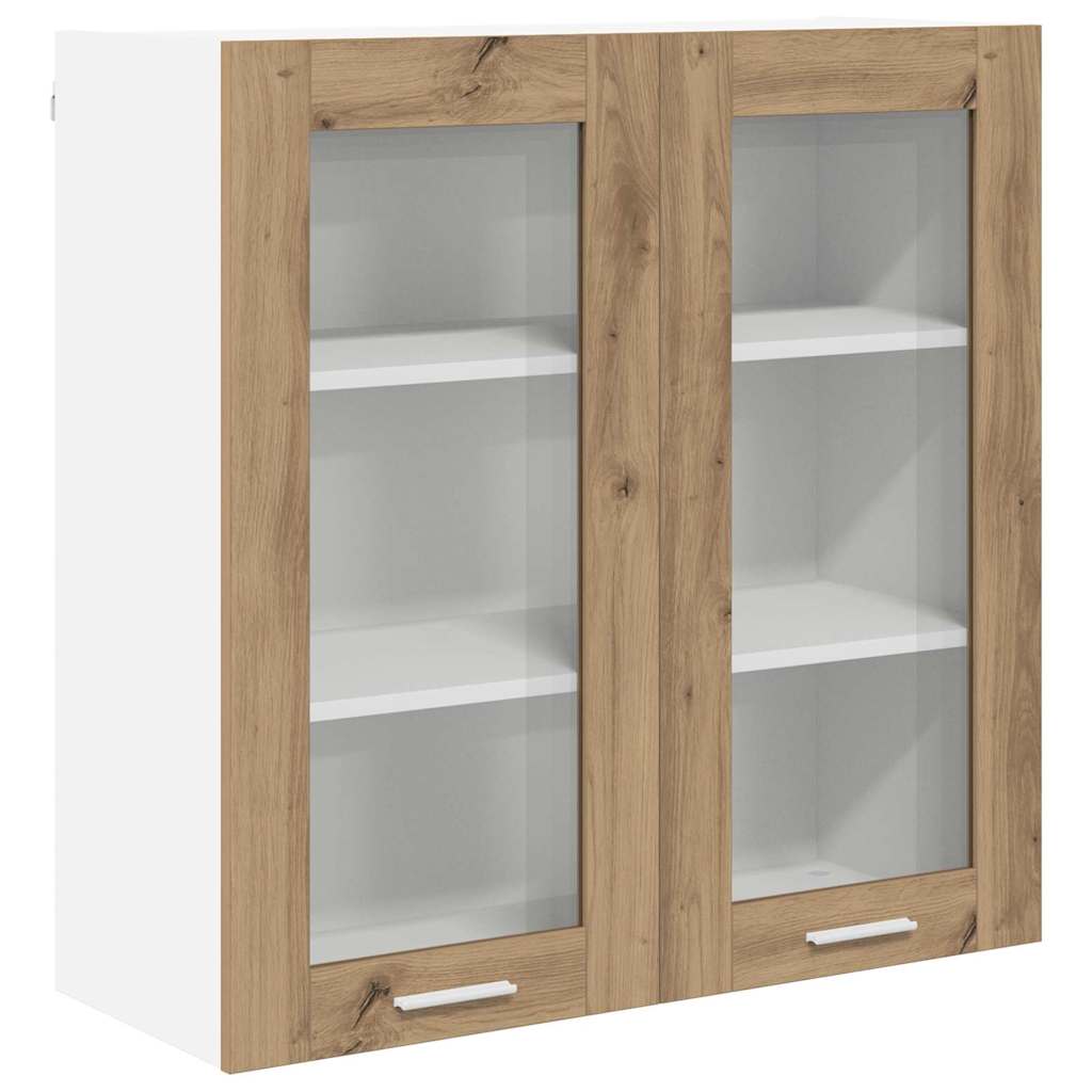 vidaXL Szafka wisząca Dąb rzemieślniczy 80 x 31 x 80 cm