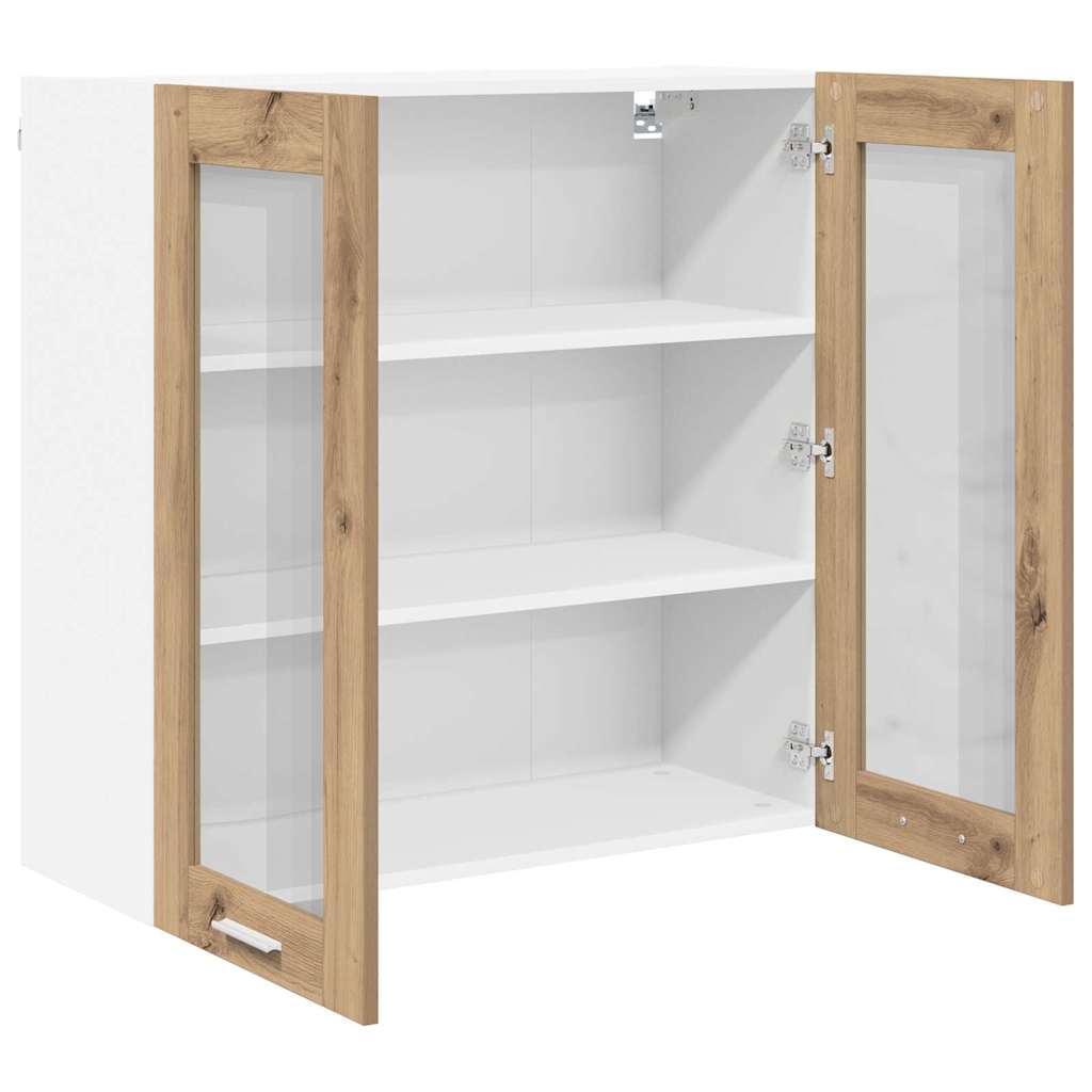vidaXL Szafka wisząca Dąb rzemieślniczy 80 x 31 x 80 cm