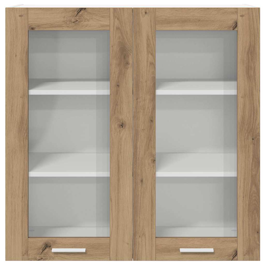 vidaXL Szafka wisząca Dąb rzemieślniczy 80 x 31 x 80 cm