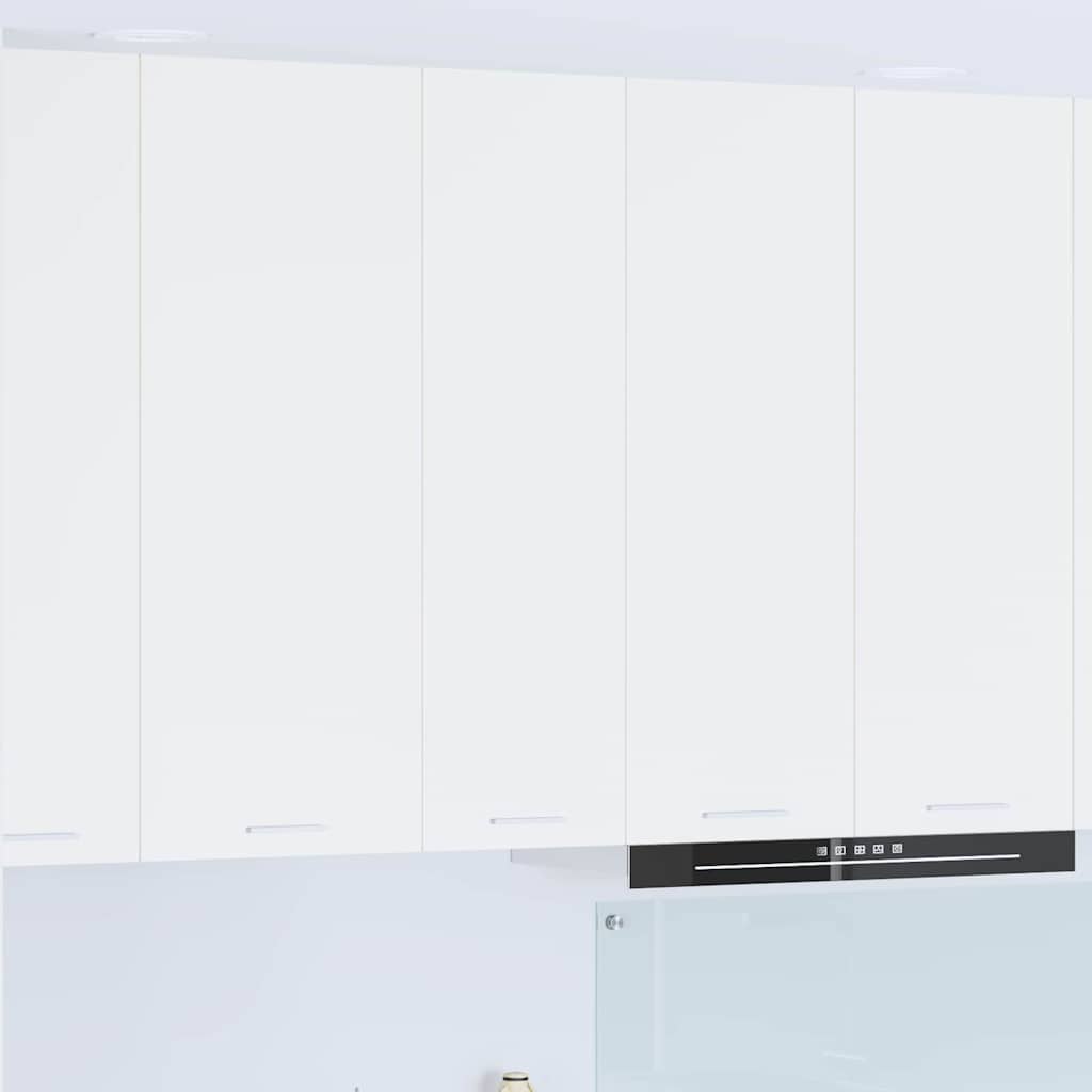 vidaXL Szafka wisząca Biały 30 x 31 x 100 cm Materiał drewnopochodny