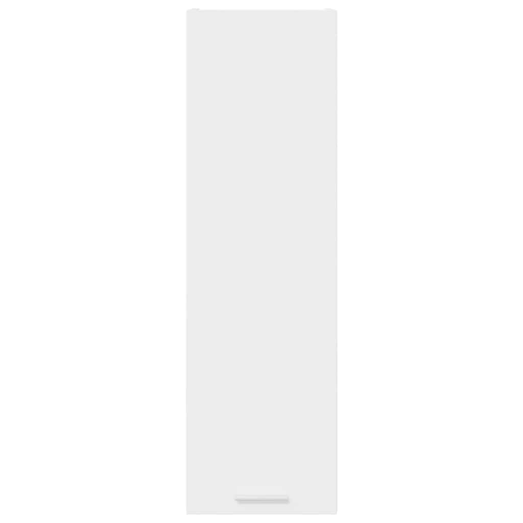 vidaXL Szafka wisząca Biały 30 x 31 x 100 cm Materiał drewnopochodny