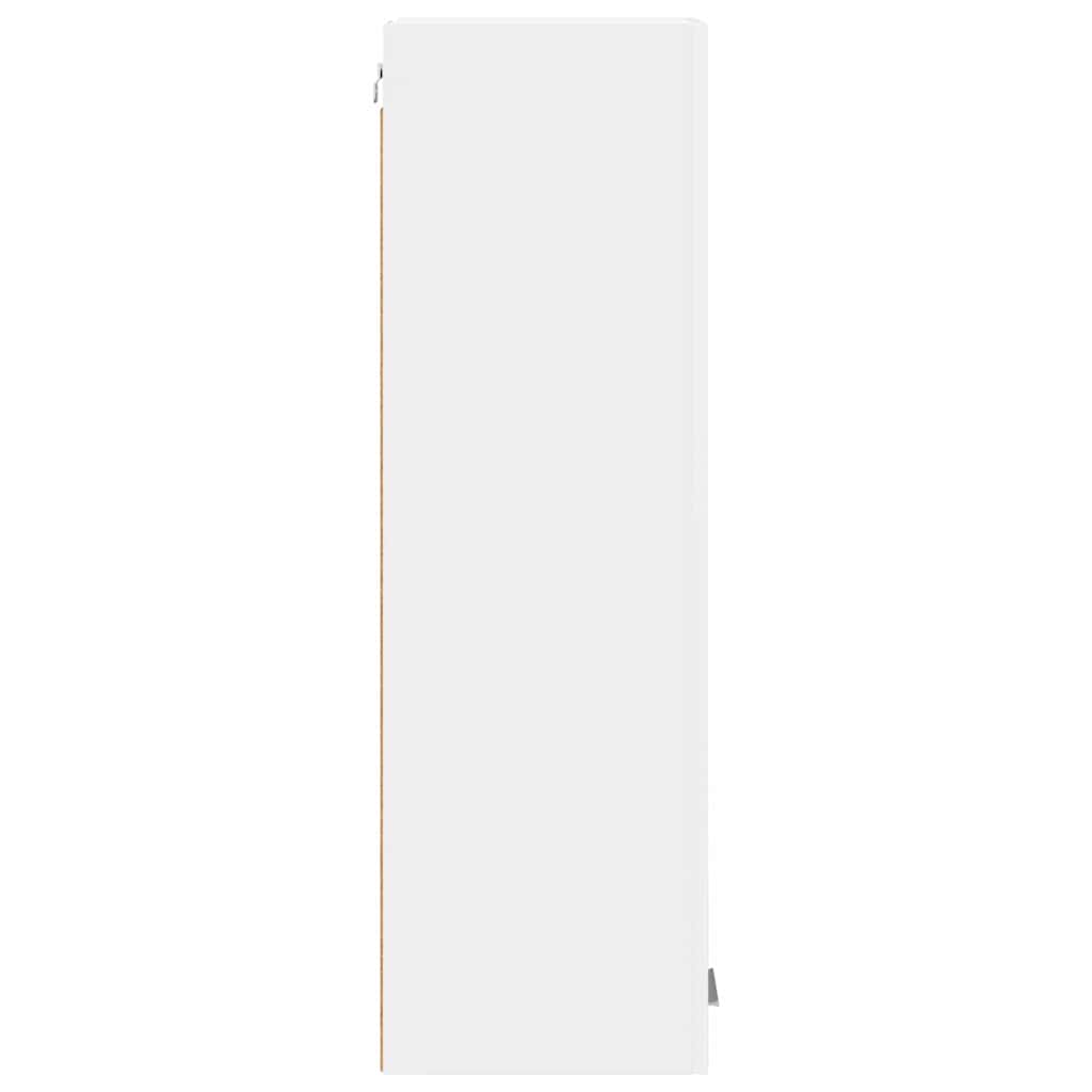 vidaXL Szafka wisząca Biały 30 x 31 x 100 cm Materiał drewnopochodny