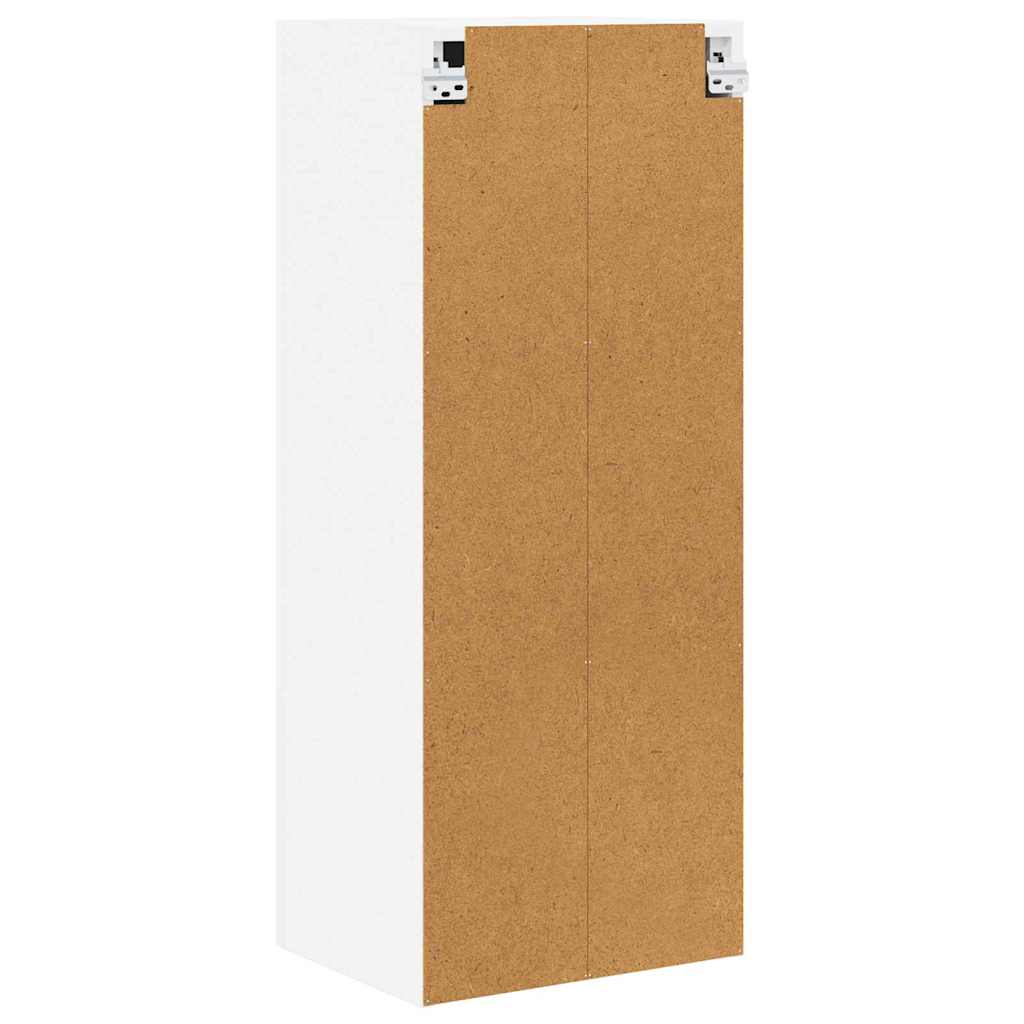 vidaXL Szafka wisząca Biały 40 x 31 x 100 cm Materiał drewnopochodny