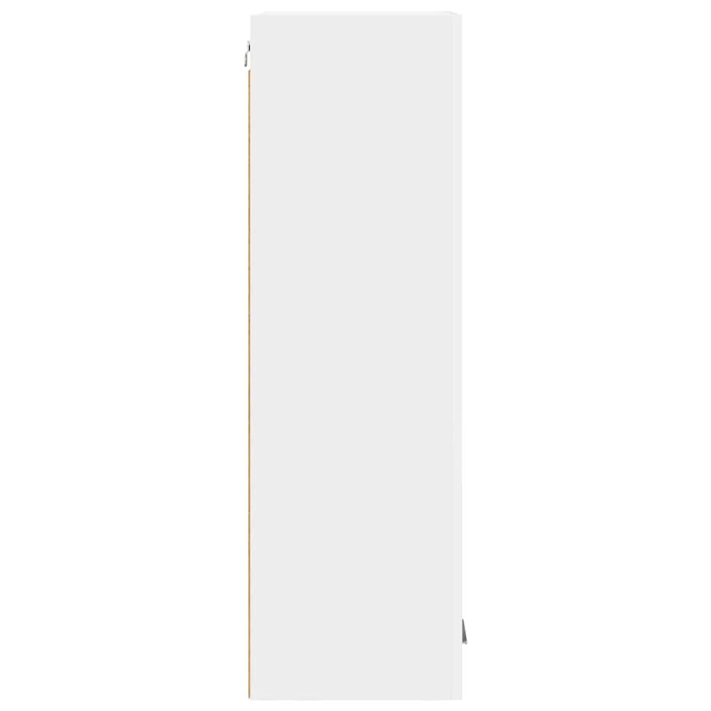 vidaXL Szafka wisząca Biały 40 x 31 x 100 cm Materiał drewnopochodny