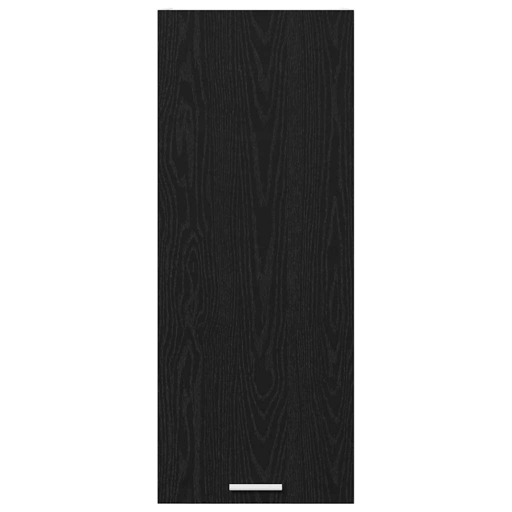 vidaXL Szafka wisząca z przechowywaniem Czarny Dąb 40 x 31 x 100 cm