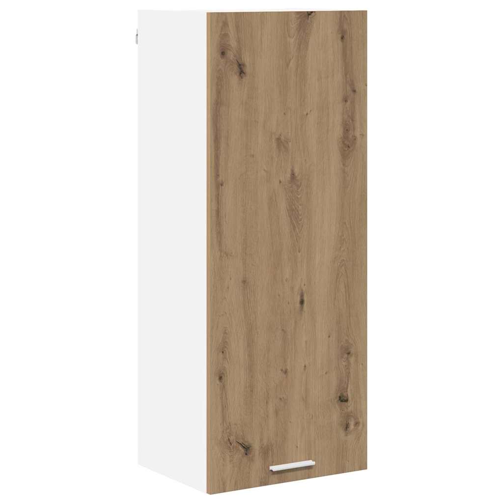 vidaXL Szafka wisząca z drzwiami Dąb rzemieślniczy 40 x 31 x 100 cm