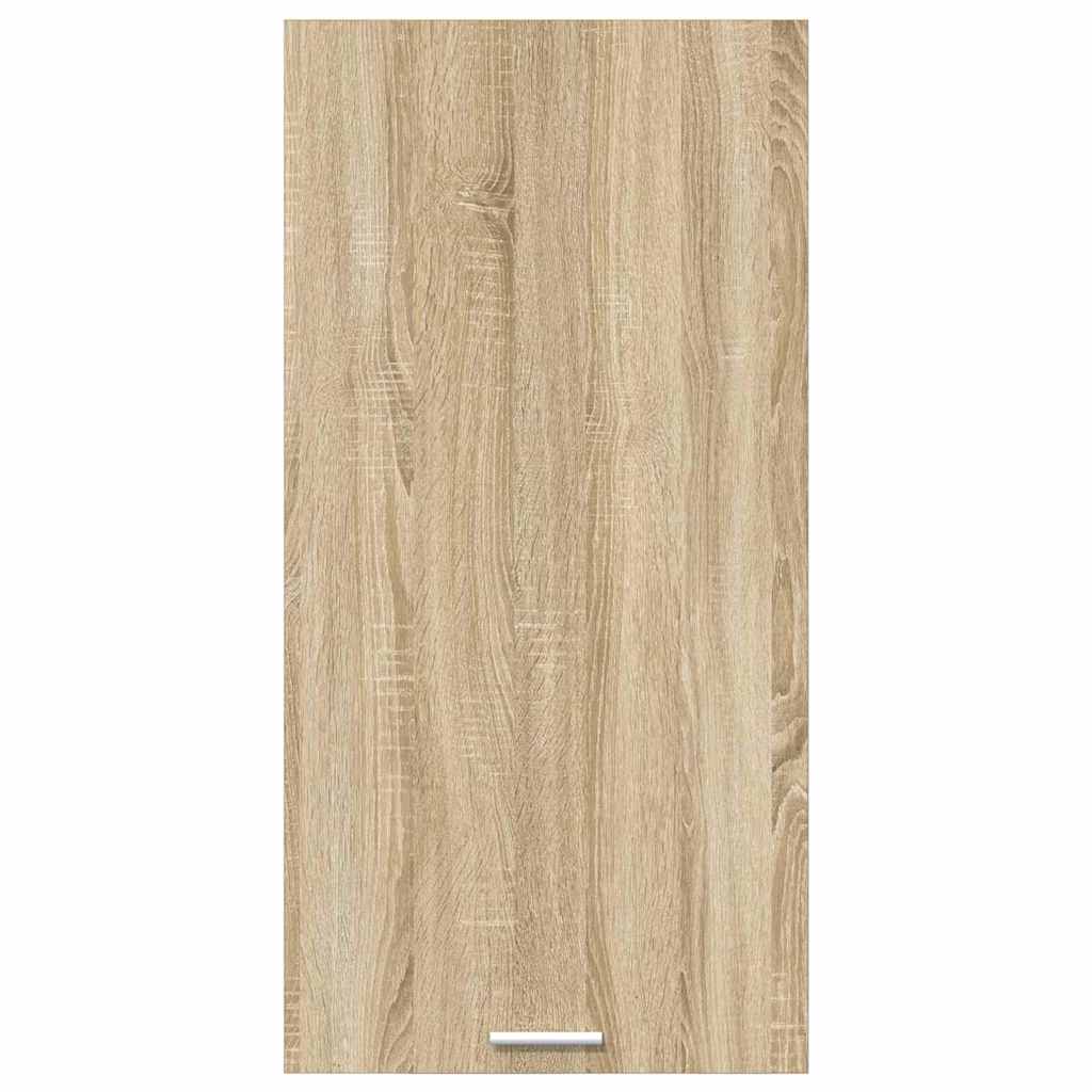 vidaXL Szafka wisząca Dąb Sonoma i Biały 50 x 31 x 100 cm