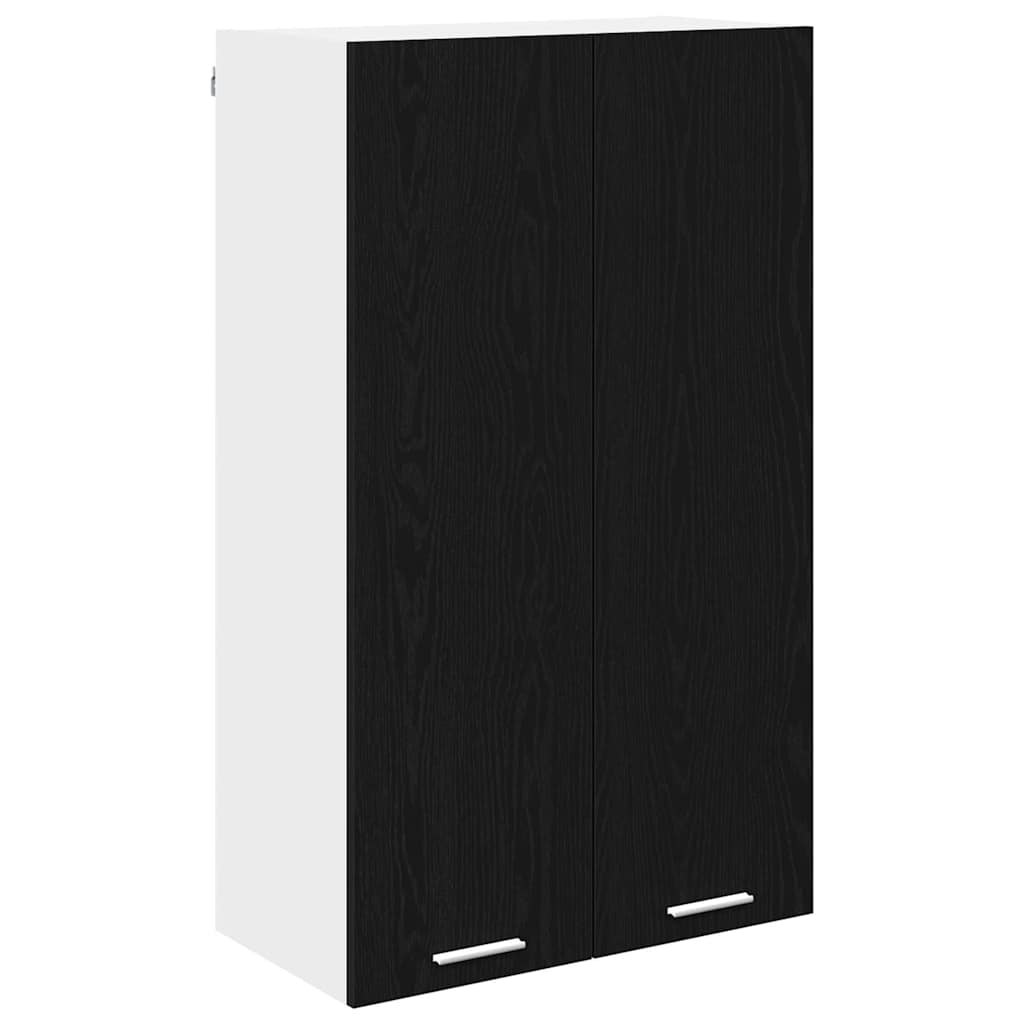 vidaXL Szafka wisząca z przechowywaniem Czarny Dąb 60 x 31 x 100 cm