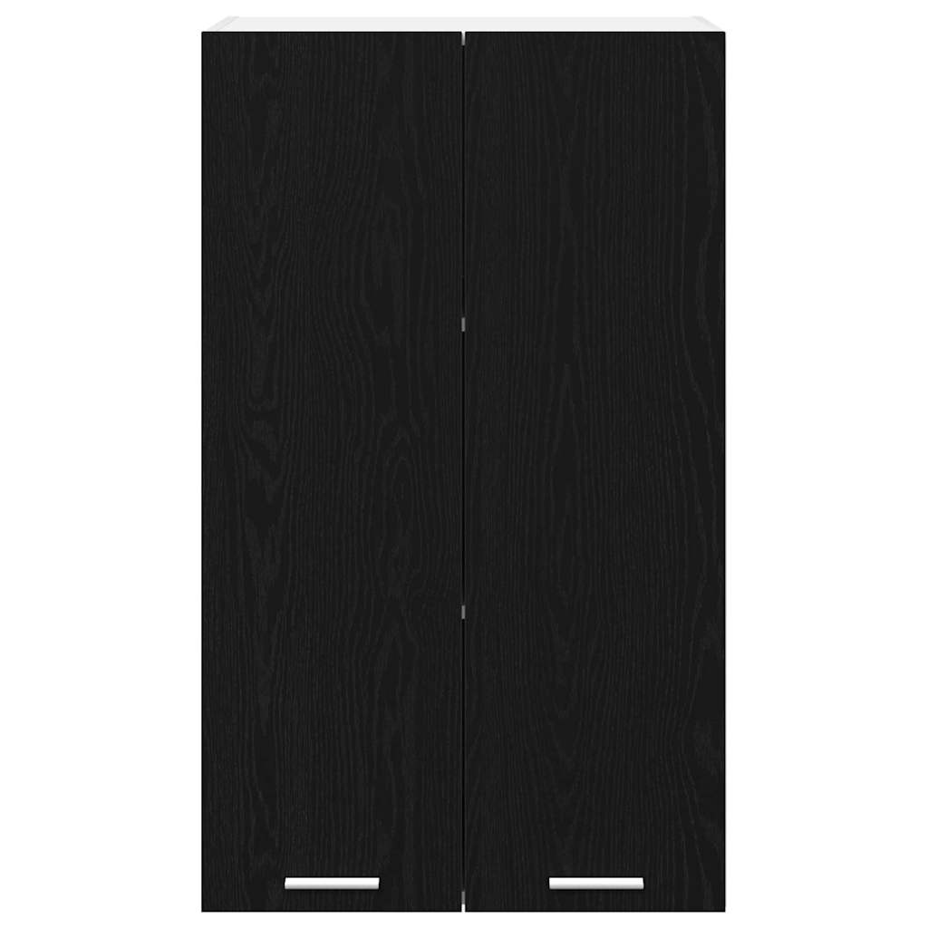 vidaXL Szafka wisząca z przechowywaniem Czarny Dąb 60 x 31 x 100 cm