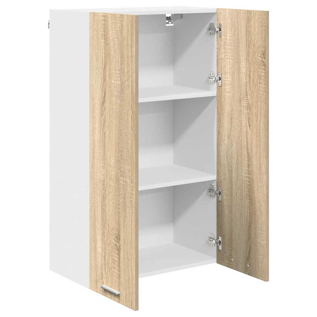 vidaXL Szafka wisząca z przechowywaniem Dąb Sonoma 60 x 31 x 100 cm