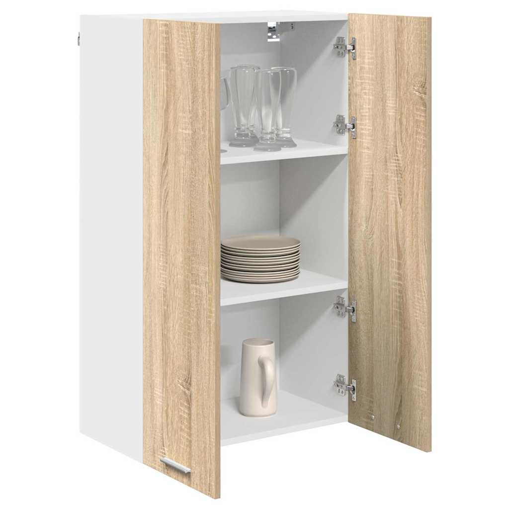 vidaXL Szafka wisząca z przechowywaniem Dąb Sonoma 60 x 31 x 100 cm