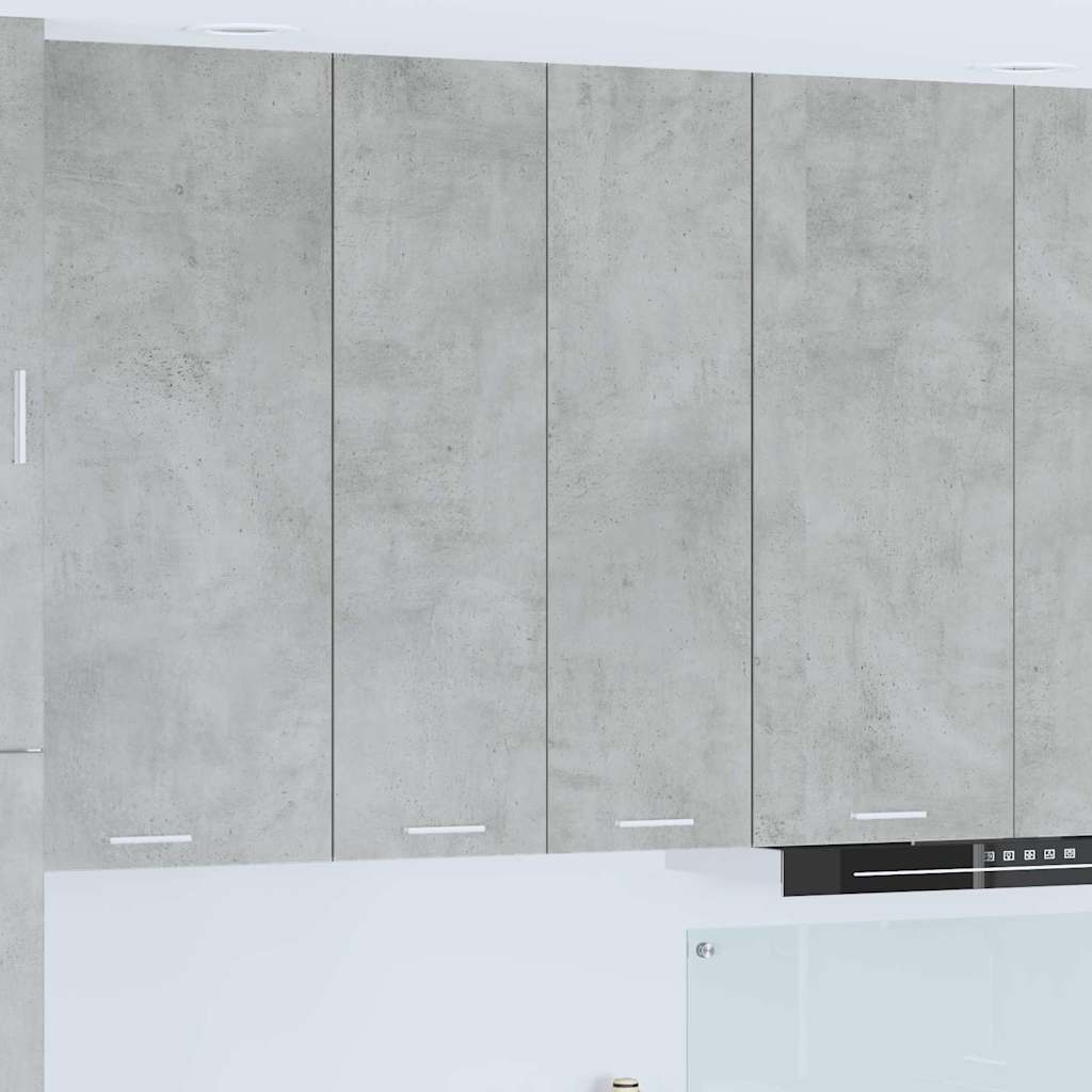 vidaXL Szafka wisząca Betonowy szary 60 x 31 x 100 cm