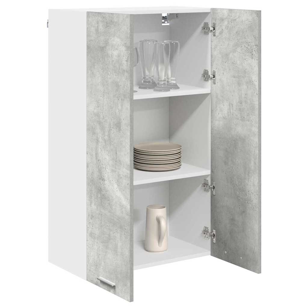 vidaXL Szafka wisząca Betonowy szary 60 x 31 x 100 cm