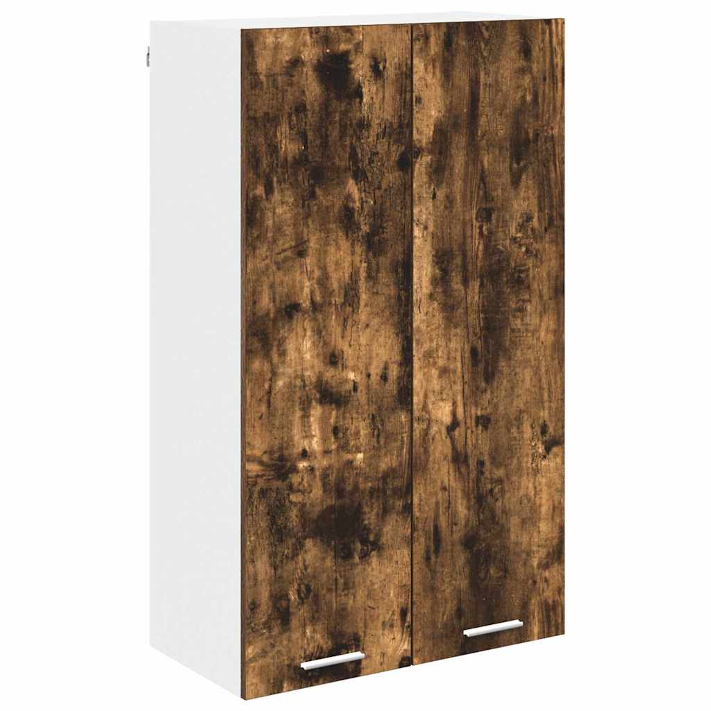 vidaXL Szafka wisząca z przechowywaniem Dąb wędzony 60 x 31 x 100 cm