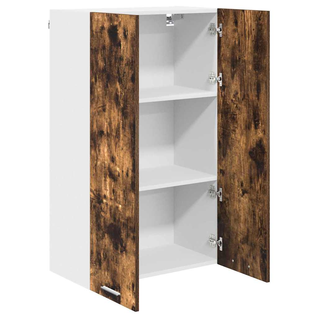 vidaXL Szafka wisząca z przechowywaniem Dąb wędzony 60 x 31 x 100 cm