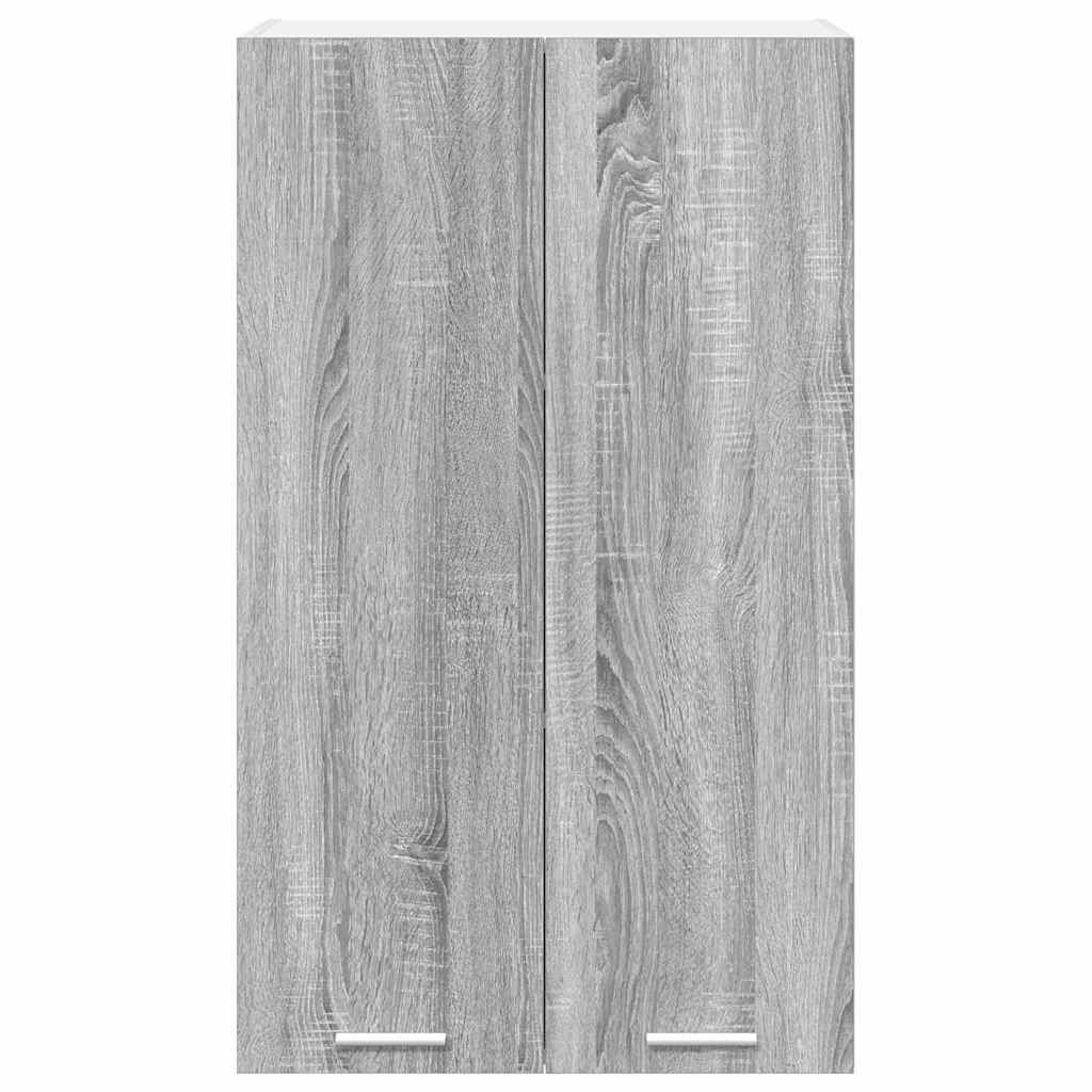 vidaXL Szafka wisząca z przechowywaniem Szary Sonoma 60 x 31 x 100 cm