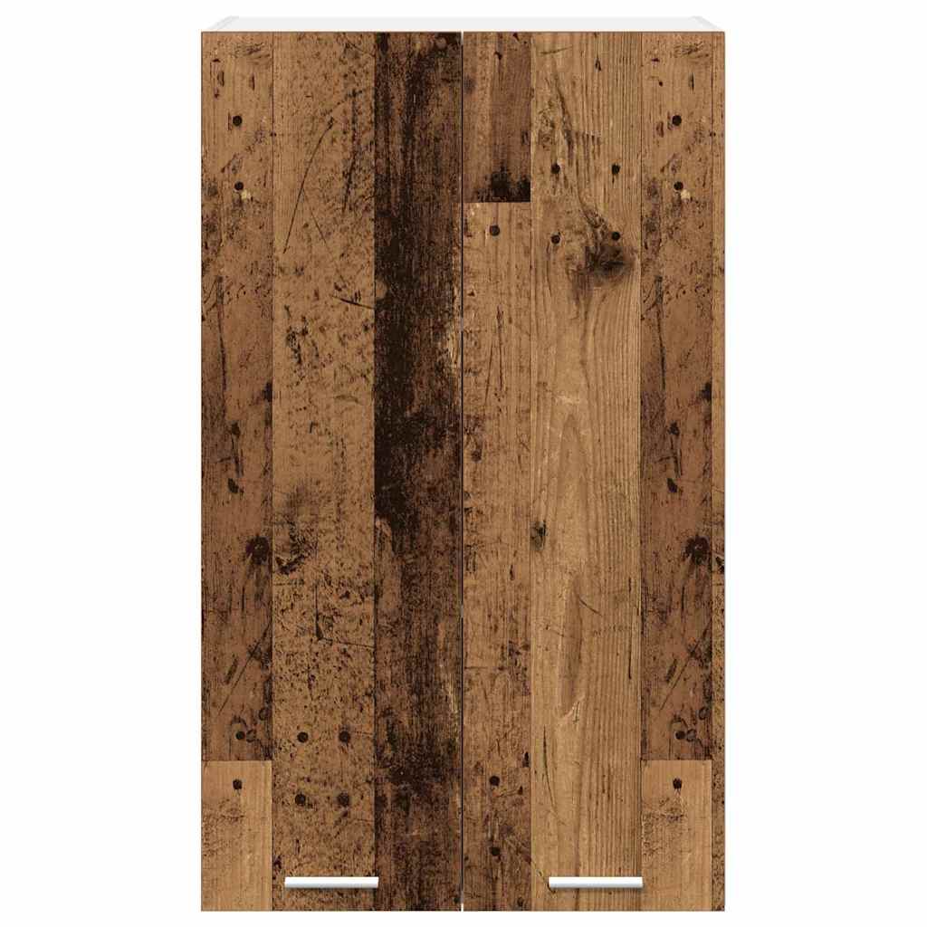 vidaXL Szafka wisząca z przechowywaniem Stare drewno 60 x 31 x 100 cm