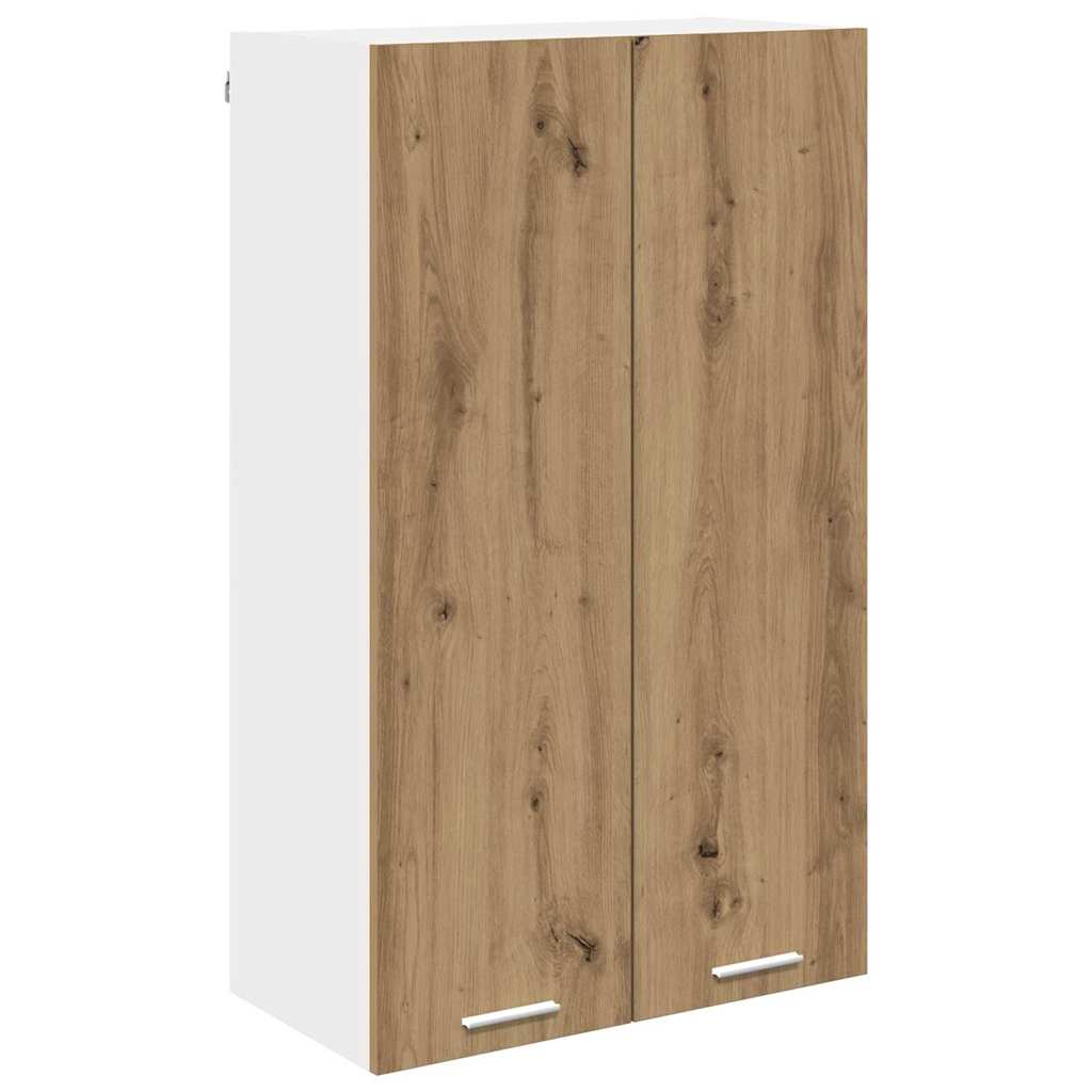 vidaXL Szafka wisząca z drzwiami Dąb rzemieślniczy 60 x 31 x 100 cm